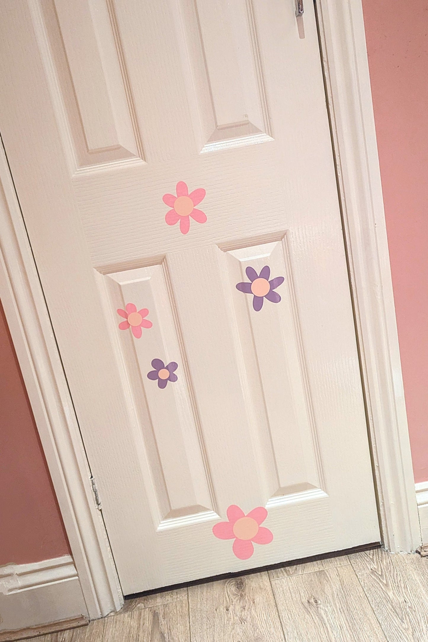 Enchanted Door | Flower Door Stickers | Inspired by Boo's Door Monsters Inc | Kids Room Decor | Nursery Decor | Children's Room Inspo