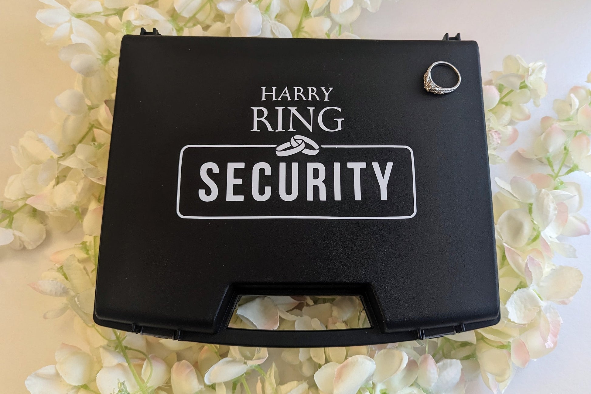 Kids Ring Bearer Breifcase | Ring Security Case | Fun Wedding Details | Page Poy, Usher | Wedding Security | Wedding Ring Bearer Case