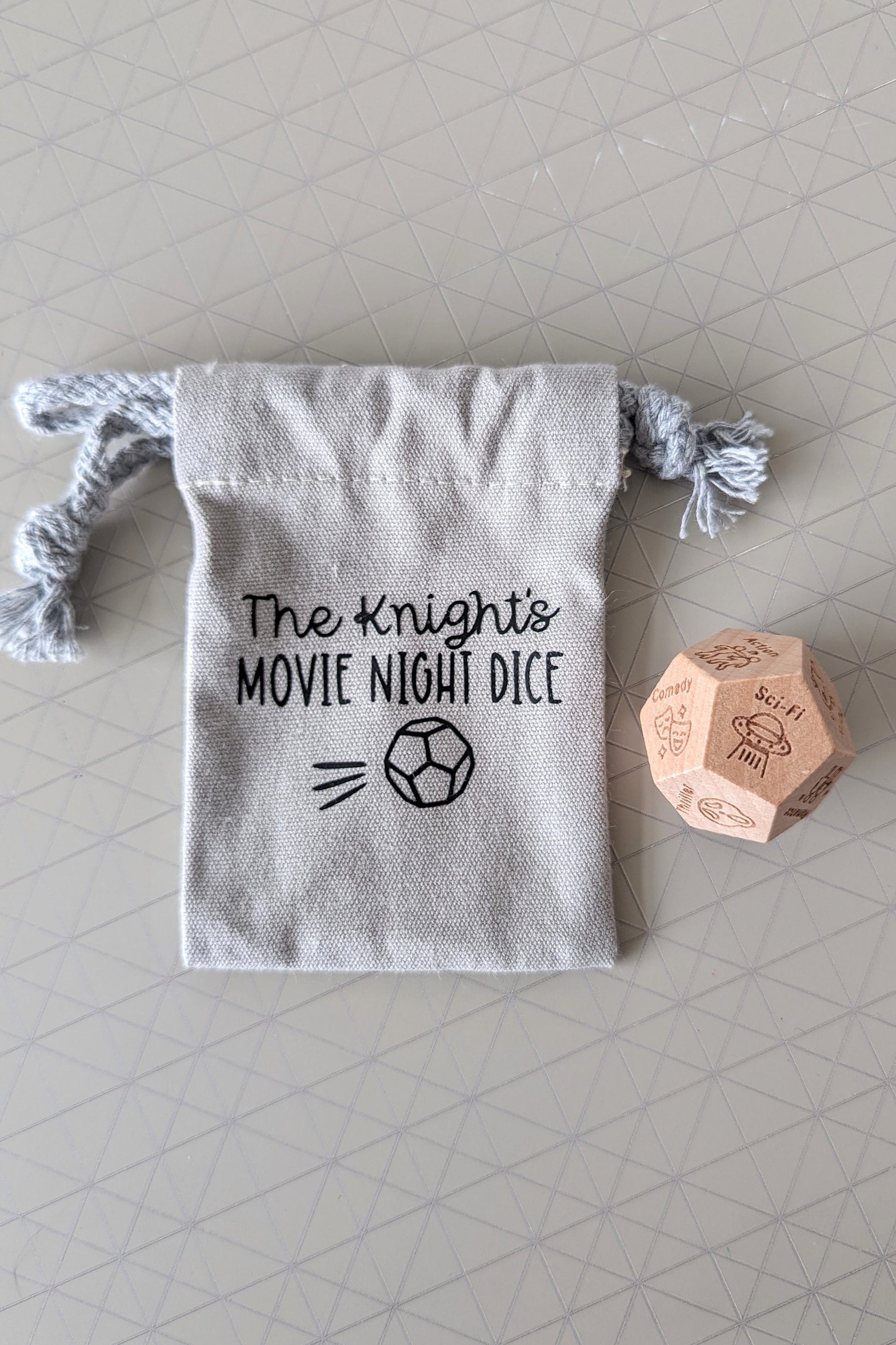 Personalised Date Night Decision Dice | Film, Movie / Cinema Lover Couples Gift | Takeway and Movie Dice | Netflix Addict | Movie Night